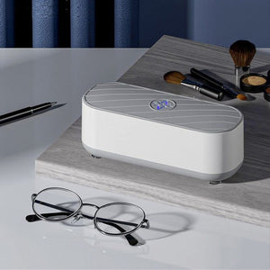 Ultrasonic Eyeglasses Cleaner for All Glasses Jewelry Watches Portable Low Noise Cleaning Machine