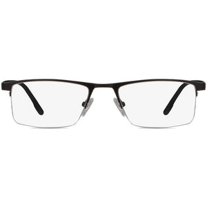 Blue Light Glasses for Computer Anti Glare Half Rim Rectangle Frame