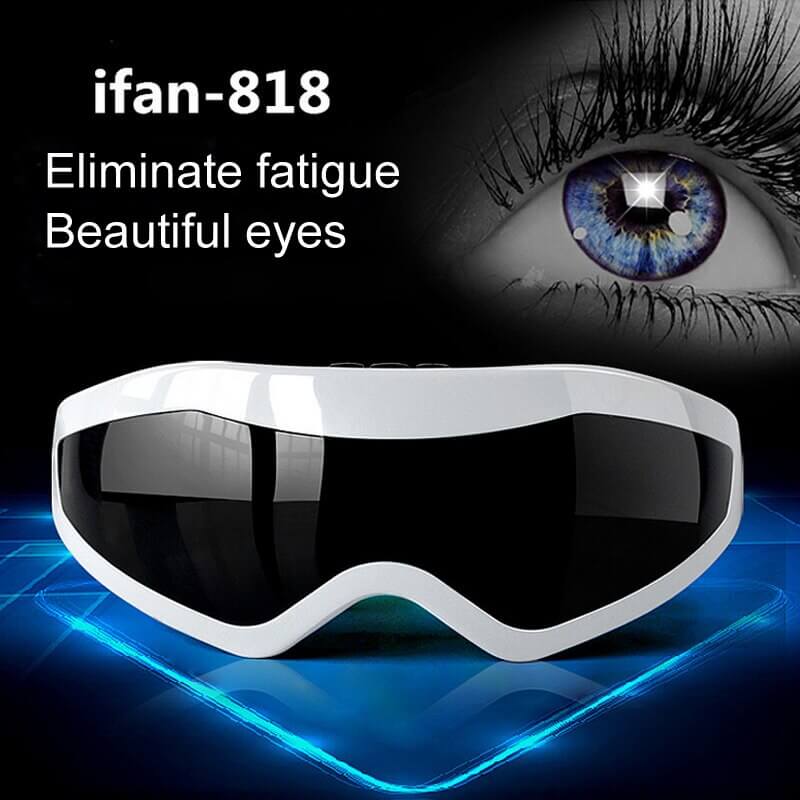 Eye Massager with Vibration for Relax and Reduce Eye Strain Dark Circles Eye Bags Dry Eye Improve Sleep