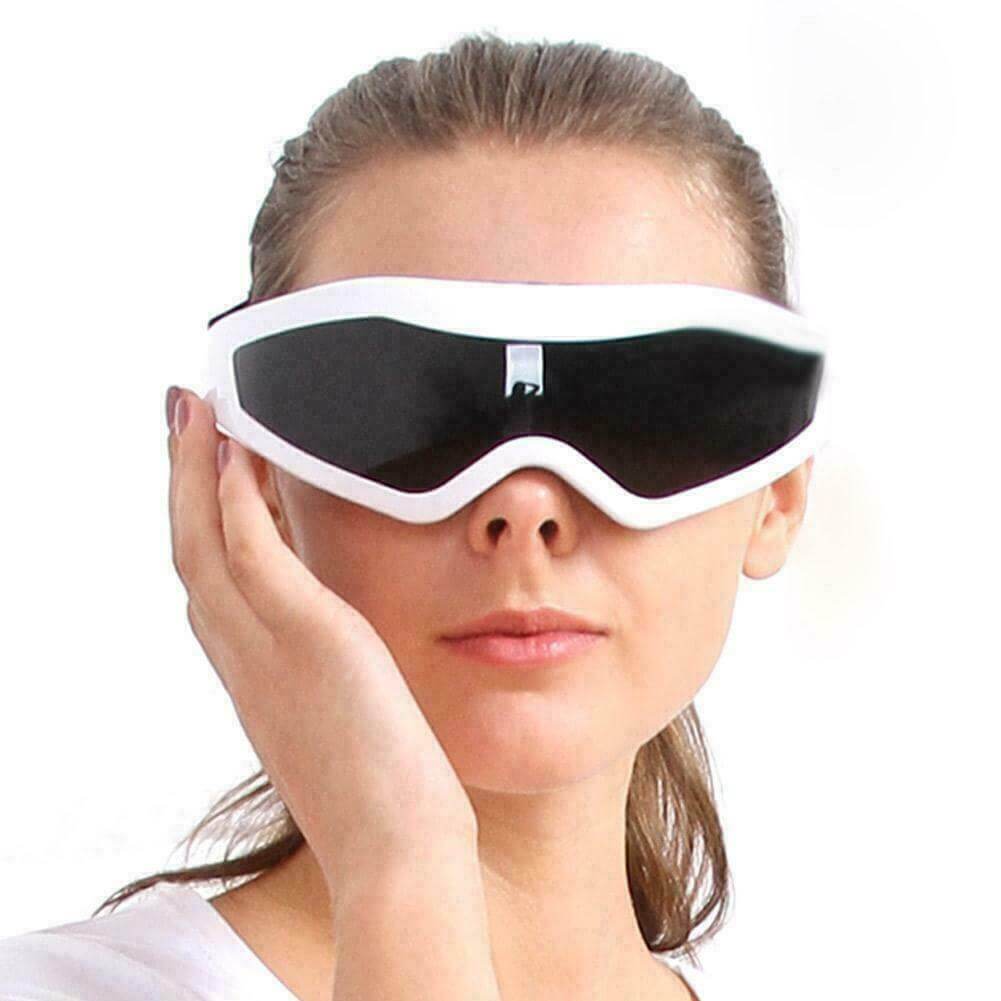 Eye Massager with Vibration for Relax and Reduce Eye Strain Dark Circles Eye Bags Dry Eye Improve Sleep