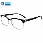 Blue Light Blocking Progressive Multifocal Reading Glasses - B/Clear - Blue Light Blocking Glasses Computer Gaming Reading Anti Glare Reduce Eye Strain Screen Glasses by Teddith