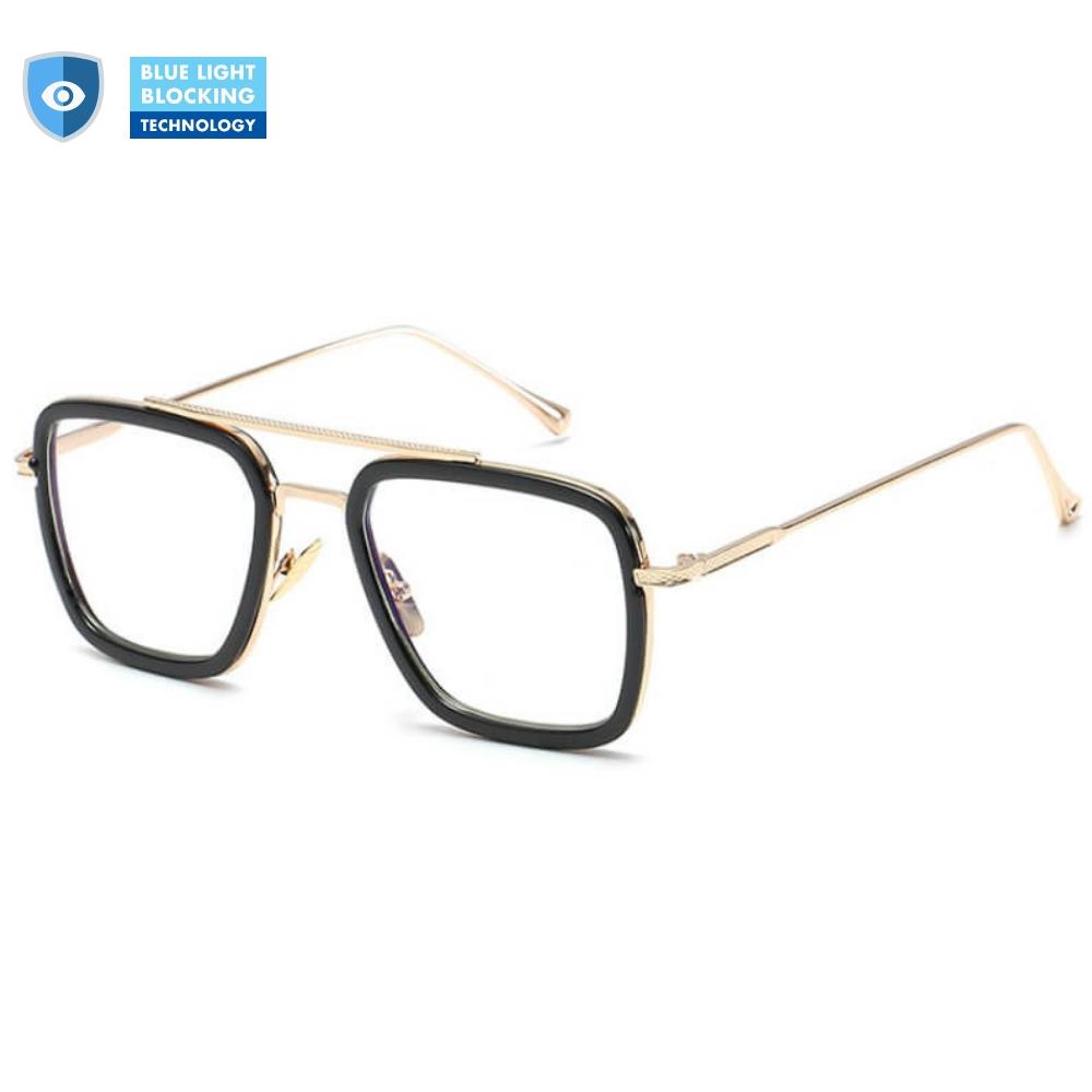 Blue Light Blocking Glasses for Avengers Women / Men - Edith - Blue Light Blocking Glasses Computer Gaming Reading Anti Glare Reduce Eye Strain Screen Glasses by Teddith