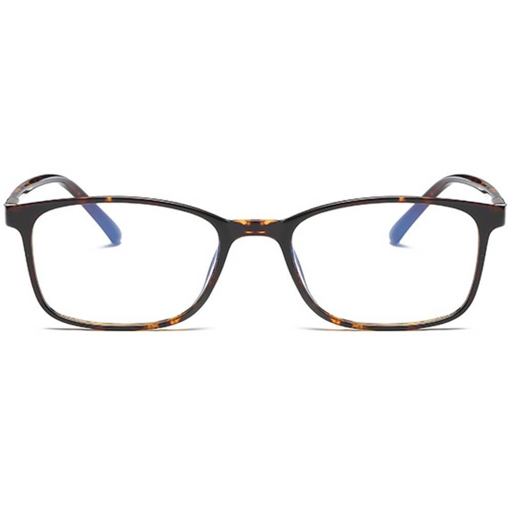 Blue Light Blocking Glasses for Computer Gaming Square Frame - Bock