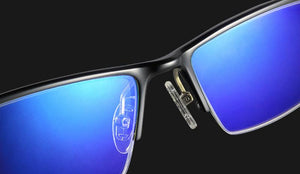 Blue Light Blocker Gaming Glasses - Blue Light Blocking Glasses Computer Gaming Reading Anti Glare Reduce Eye Strain Screen Glasses by Teddith