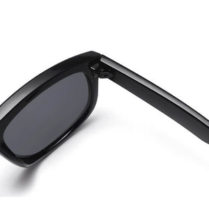 Reverse Sunglasses Square Frame Polarized Anti-Glare 100% UV Protection Concave Lens - Teddith - US