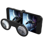 Portable VR Glasses for Smartphone Foldable Mini Virtual Reality Headset Compatible with iPhone and Android