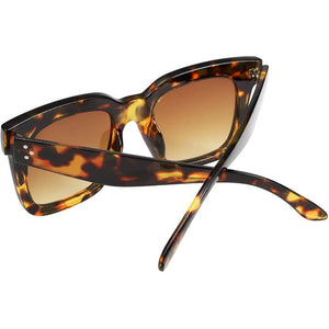 Women's Oversized Sunglasses Luxury Square Classic Retro Style - Alex
