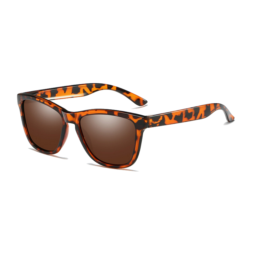 Polarized Sunglasses for Men/Women Gradient Wayfarer Frame - Leopard - Blue Light Blocking Glasses Computer Gaming Reading Anti Glare Reduce Eye Strain Screen Glasses by Teddith