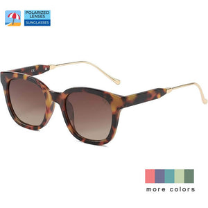 Classic Square Polarized Sunglasses Retro Trendy UV400 Sunnies for Women Men - June