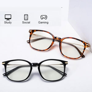 Photochromic Blue Light Blocking Glasses - Alice - Blue Light Blocking Glasses Computer Gaming Reading Anti Glare Reduce Eye Strain Screen Glasses by Teddith