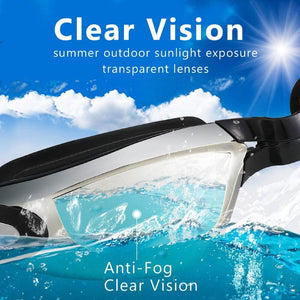 Swim Goggles No Leaking Anti Fog UV Protection Swimming Goggles for Women and Men