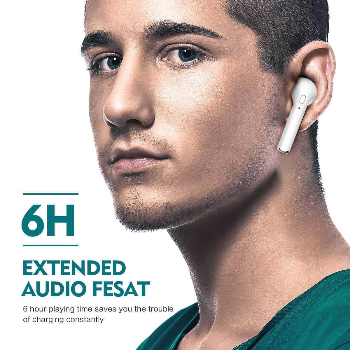 Bluetooth Headphones with Charging Case