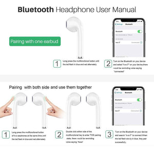 Bluetooth Headphones with Charging Case