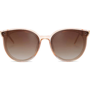 Retro Round Oversized Sunglasses for Women Mirrored Glasses - Louie